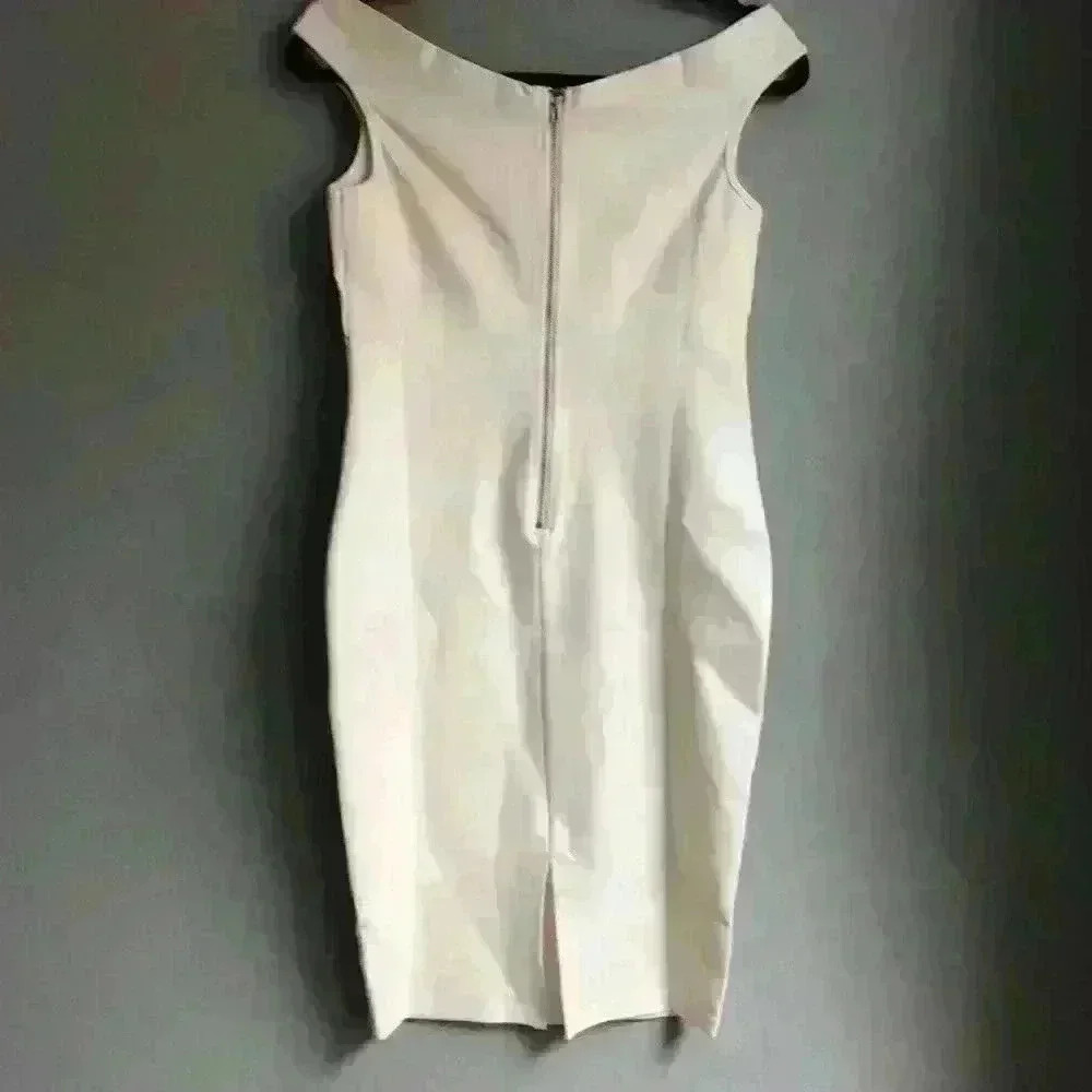 AEOM. Little white dress. Cocktail dress - Picture 3 of 4